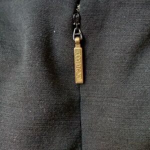 🥰🦊authentic New condition  Roberto Cavalli Black lana wool Bodycon Dress